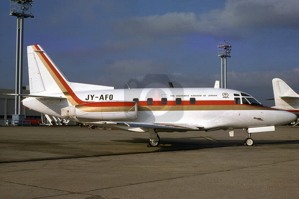 JY-AFO Rockwell Sabreliner 75A, Hashemite Kingdom of Jordan