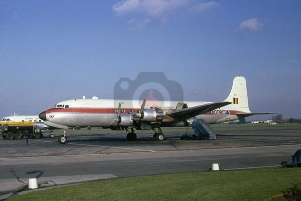 KY1(OT-CDA) Douglas DC-6B, Belgian AF, Northolt 1967