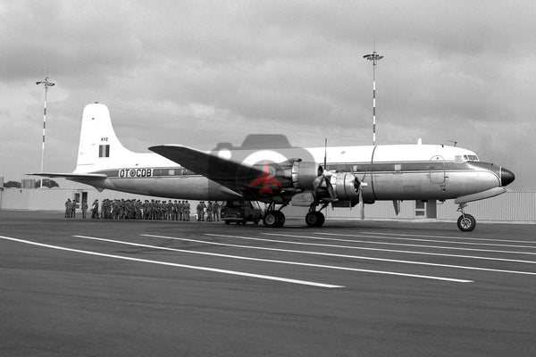 KY2(OT-CDB) Douglas DC-6, Belgian Air Force, Newcastle