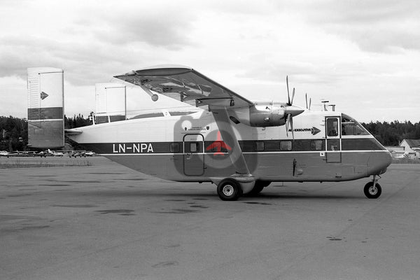 LN-NPA Short SC7 Skyvan, Air Executive