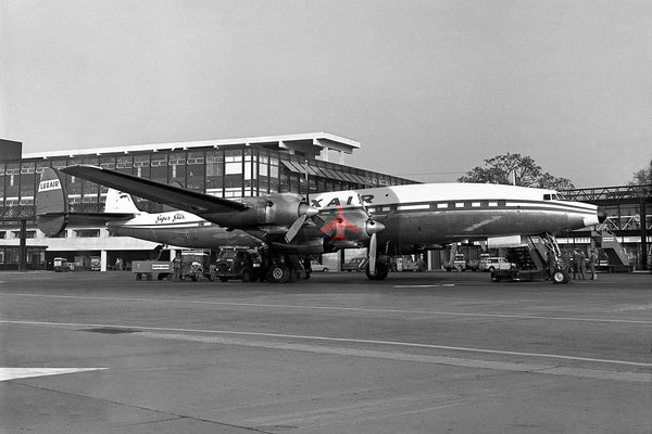 LX-LGX Lockheed L-1649A Starliner, Luxair,  Gatwick