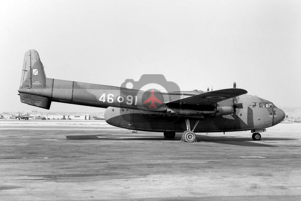 MM52-6024(46-91) C-119G, Italian AF, Luqa, 1965