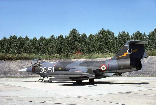 MM6909(36-51) Lockheed F-104S, Italian AF(36 Stormo), 1980
