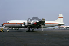 N111AS Douglas DC-6B, Zantop, Willow Run, 1975