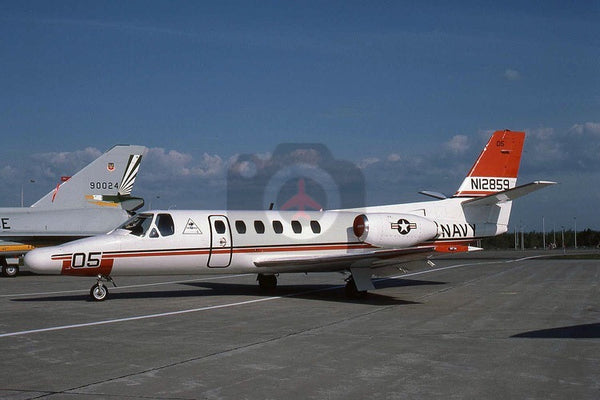 N12859(05) Cessna T-47A Citation II, USN, 1985