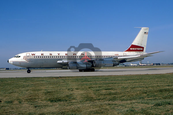 N3159 Boeing 720-047B, Western Airlines