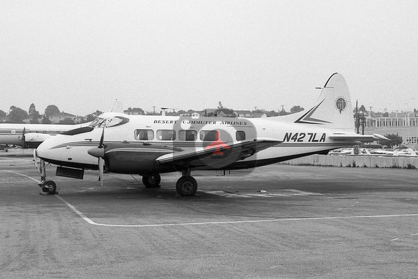 N427LA De Havilland DH104 Dove, Desert Commuter Airlines, Santa Monica 1969