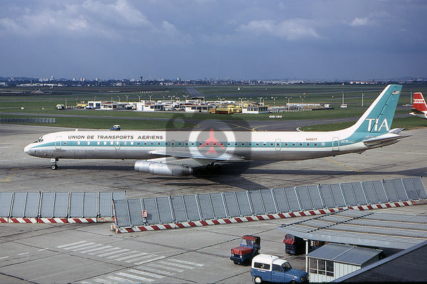 N4867T Douglas DC-8-63F, Union de Transports Aerien(UTA), Le Bourget