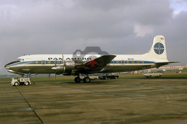 N6110C Douglas DC-6B, Pan American World Airways, Heathrow