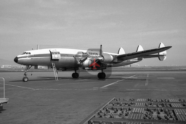 N6933C Lockheed L-1049H Super Constellation, Bal Trade Inc, San Francisco 1969