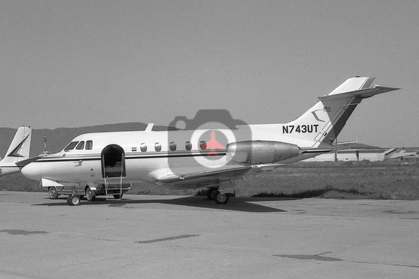 N734UT Hawker Siddeley HS125, San Francisco 1969