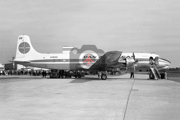 N7822C Douglas DC-6A,  Pan American Airways, Jersey