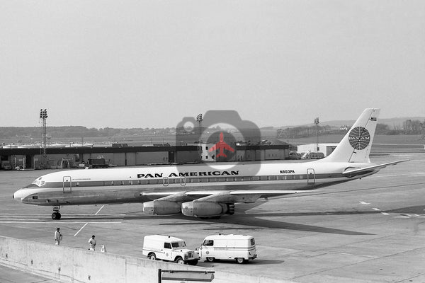 N803PA Douglas DC-8-33, Pan American Airways, Prestwick