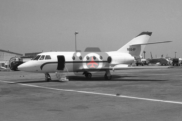 N664P Dassault Falcon 20, San Francisco 1969