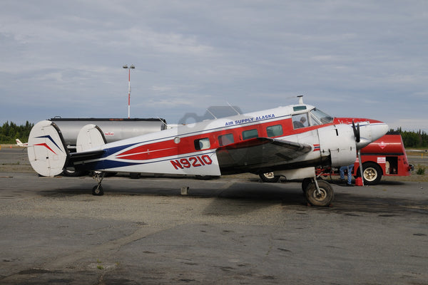 N9210 Beech D18S, Air Supply Alaska, Kenai 2007
