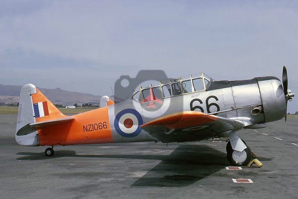 NZ1066 North American Harvard III, RNZAF, Wigram, 1966
