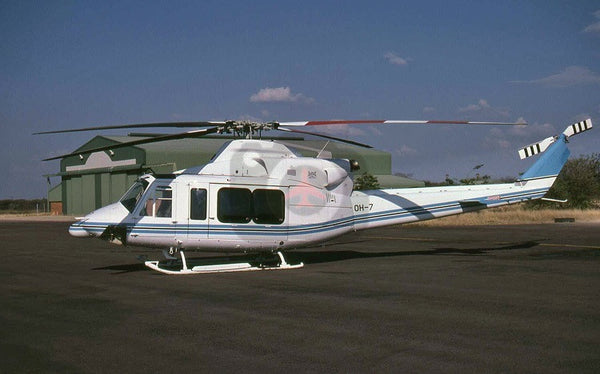OH-7 Bell 412 Botswanan DF, Gaberone 2002, VIP scheme