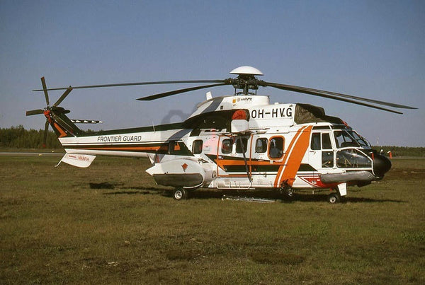 OH-HVG Aerospatiale AS332L Super Puma, Finnish Frontier Guard, Oulu 1997