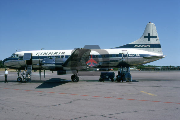 OH-LRG Convair CV-440, Finnair, Stockholm Arlanda, 1975