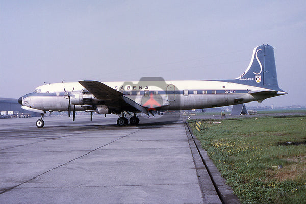 OO-CTN Douglas DC-6, Sabena, Brussels