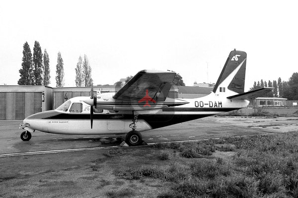 OO-DAM Aero  Commander 500B, Aero Survey