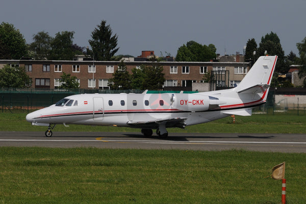 OY-CKK Cessna Citation 560XL Lego, Antwerp 2011