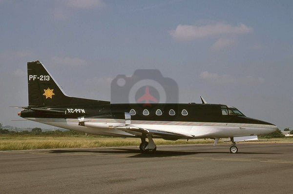 PF-213(XC-PFN) North American Sabreliner 60, Mexican Police, Vera Cruz 2001