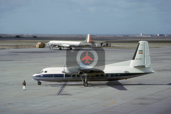 PH-IOT Fokker F-27-300, Iranian Oil Exploration and Production Co, Rome, 1964