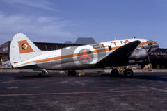 PJ-CLE Curtiss C-46A, CLTM, Miami, 1975