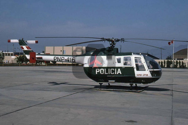 PNP-116 Bolkow Bo-105LSA, Peruvian Police, Lima, 2003