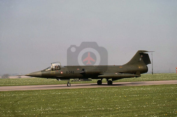 R-348 Lockheed F-104G, Danish AF(Esk723), Binbrook 1981