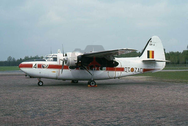 RM4(OT-ZAD) Percival Pembroke C51, Belgian AF, Twenthe 1976