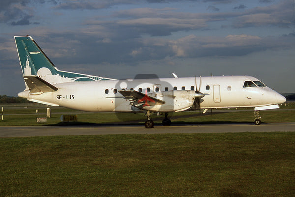 SE-LJS SAAB 340, Nextjet, no titles