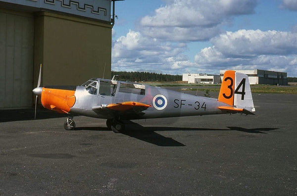 SF-34 SAAB Safir, Finnish AF, Kauhava 1976