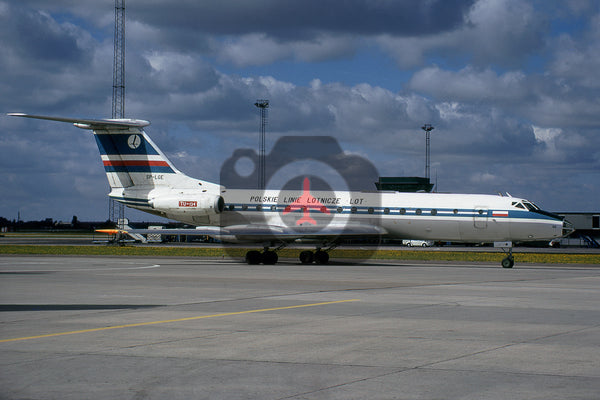 SP-LGE Tupolev Tu-134, LOT, 1971
