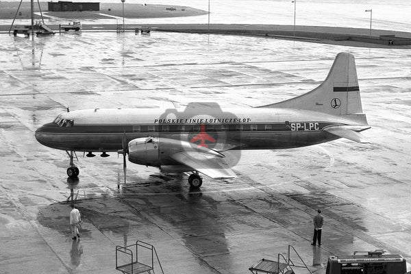 SP-LPC, Convair CV240, LOT Polish Airlines, Heathrow