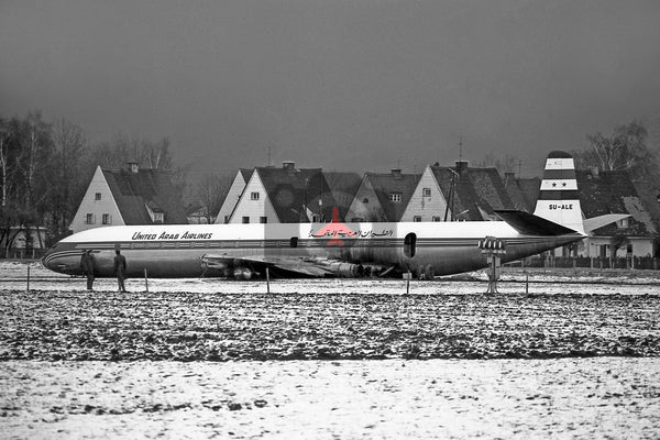 SU-ALE De Havilland DH106 Comet 4C, United Arab Airlines, Munich 1970