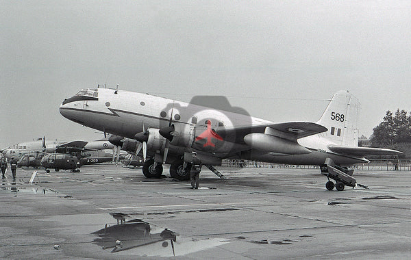 TG568 Handley Page Hastings  C.1A, RAF, Wildenrath 1970