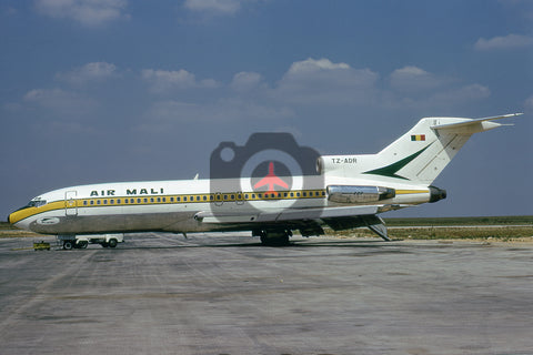 TZ-ADR Boeing 727-173C, Air Mali, Paris Le Bourget, 1975