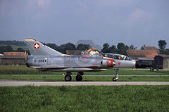 U-2004 Dassault Mirage IIIB, Swiss AF, 1987