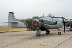 55-8217 North American T-28B, USAF,  Sheppard, 1972