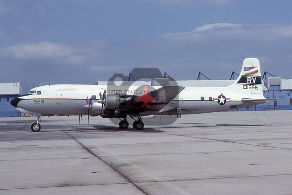 131568(RV) Douglas C-118A, USN(VR-51), Washington 1981