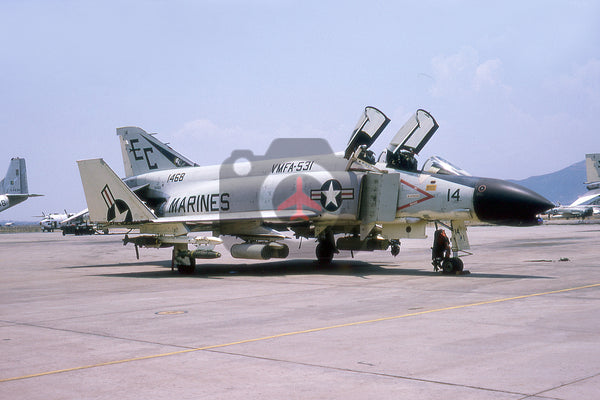 151468(EC14) McDonnell Douglas F-4B, USMC(VMFA-531), Da Nang 1965