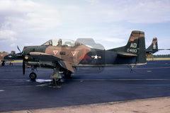 51-3480(AD) North American T-28D, USAF(1 SOW), Hurlbert Field 1971