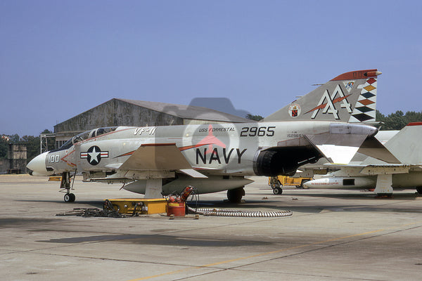 152965(AA100) McDonnell Douglas F-4B, USN(VF-11), Oceana 1972