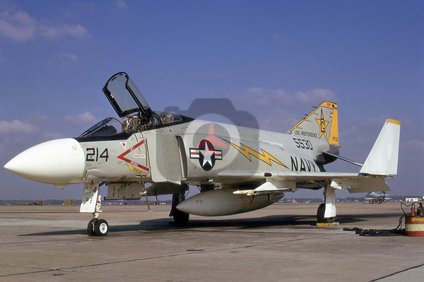 155530(AG214) McDonnell Douglas F-4J, USN(VF-33), Oceana 1972