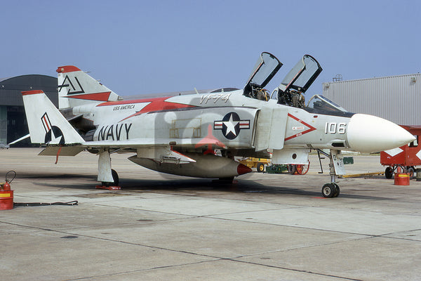 153820(AJ106) McDonnell Douglas F-4J, USN(VF-74), Oceana 1973