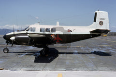 63-13637 Beech U-8F, US Army, Phu Cat 1971
