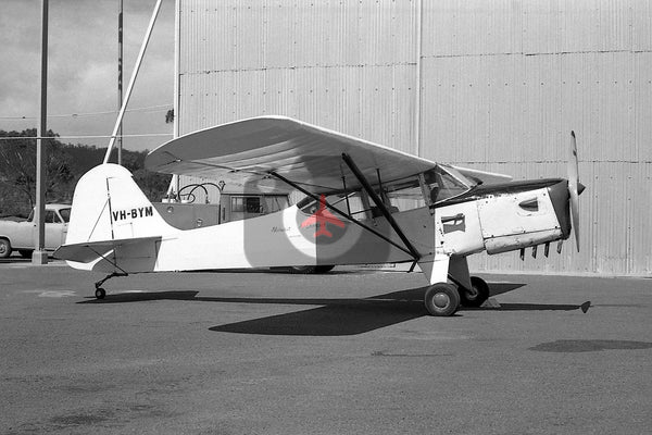 VH-BYM, Auster 5D, Hobart Tasmania 1969