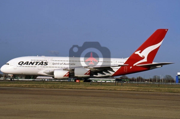 VH-OQI Airbus A380-342, Qantas